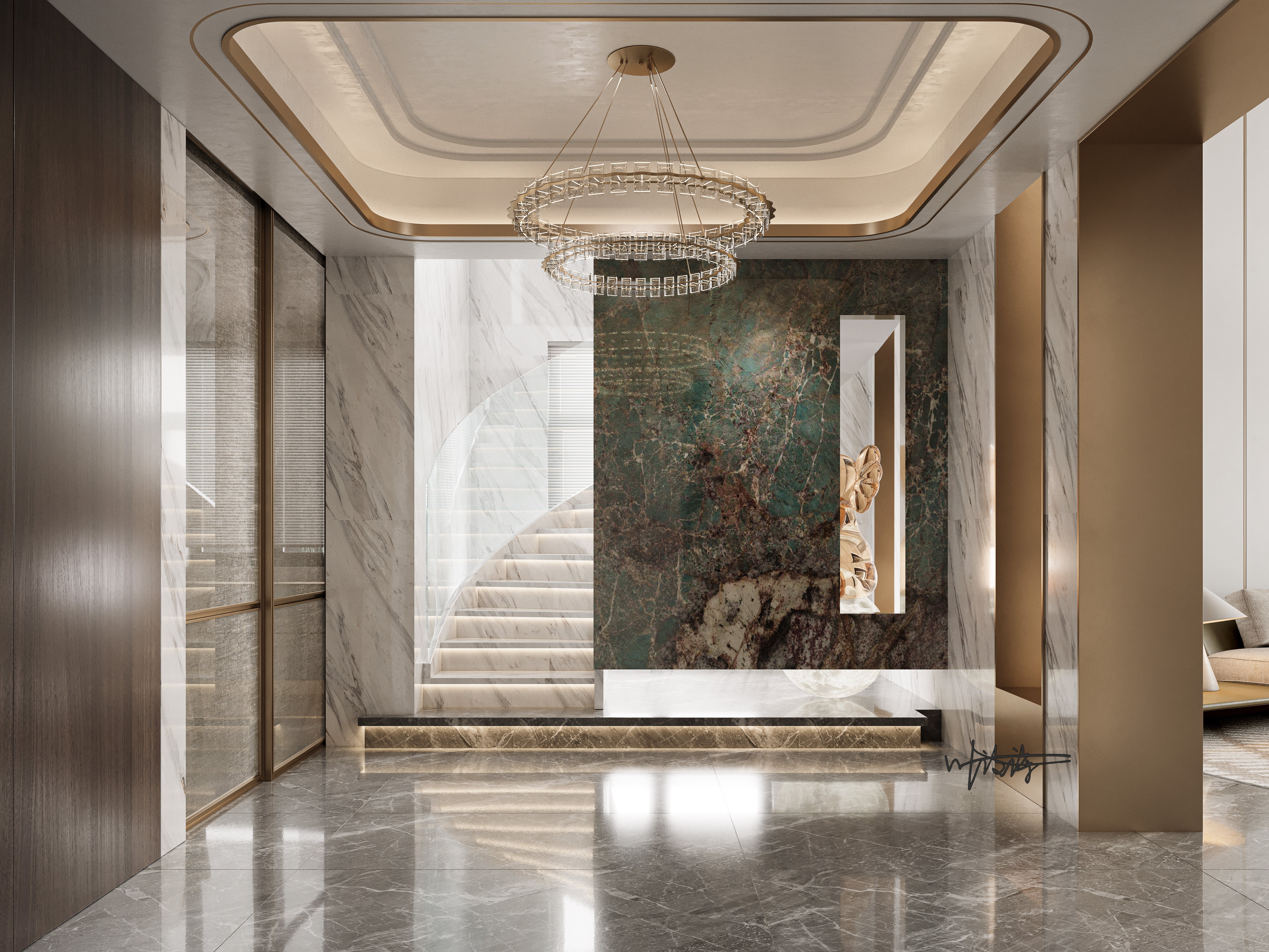 现代简约别墅，高级感满满的生活空间-2