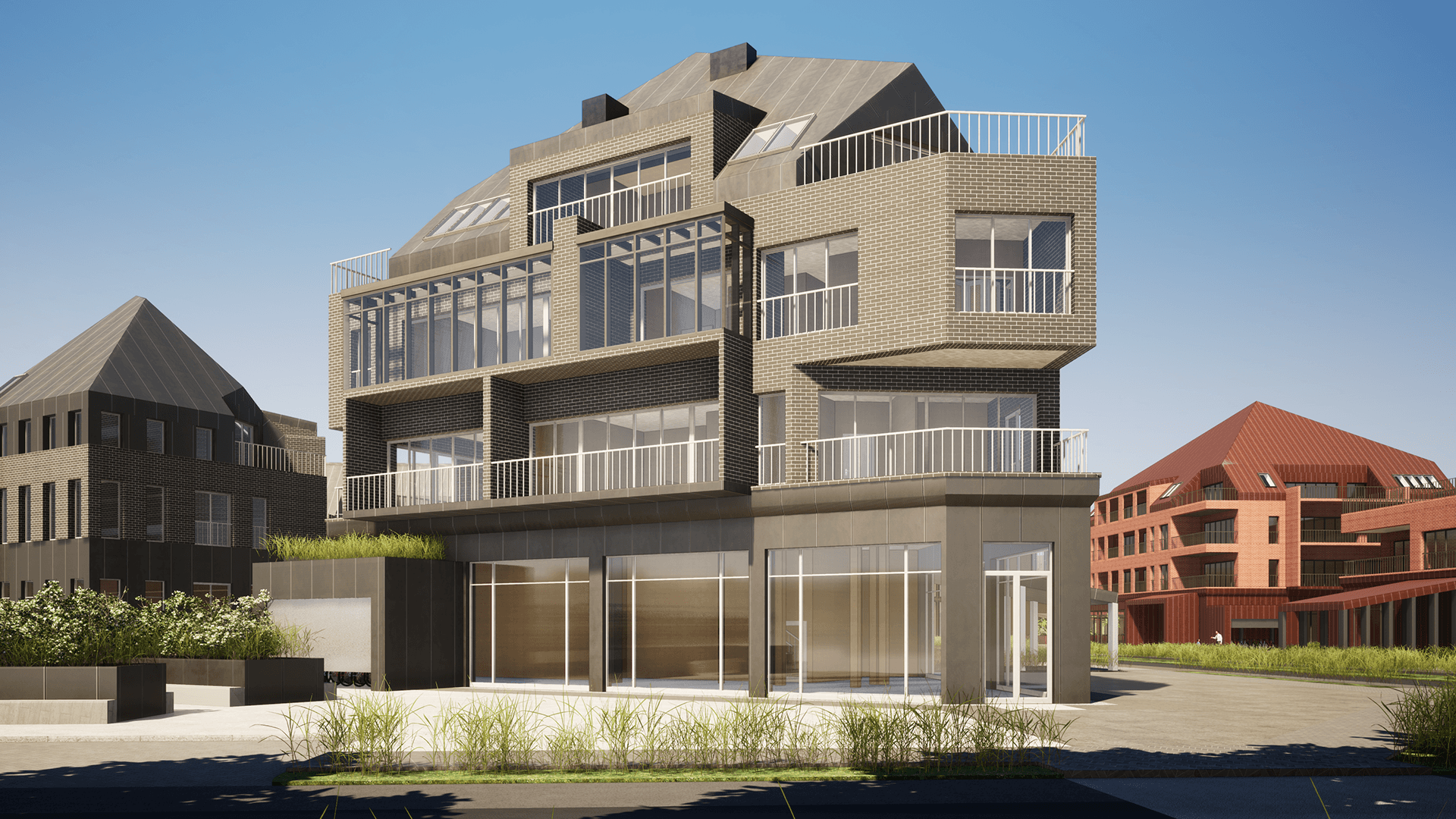 高密度和低层多功能木结构住宅区丨波兰比得哥什丨Damian Dominiczak-340