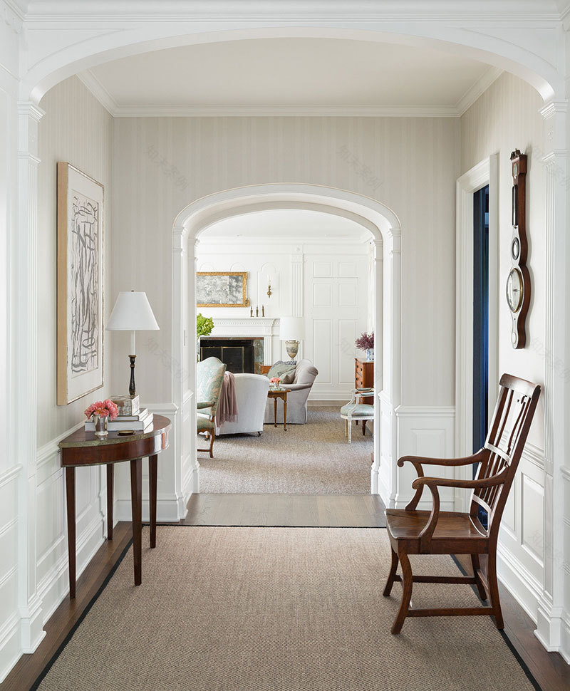 西雅图湖畔豪华庄园,现代经典风格-10