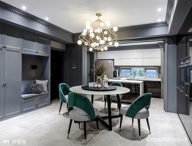 75万元四居及以上240平米装修案例丨诗享家设计-28