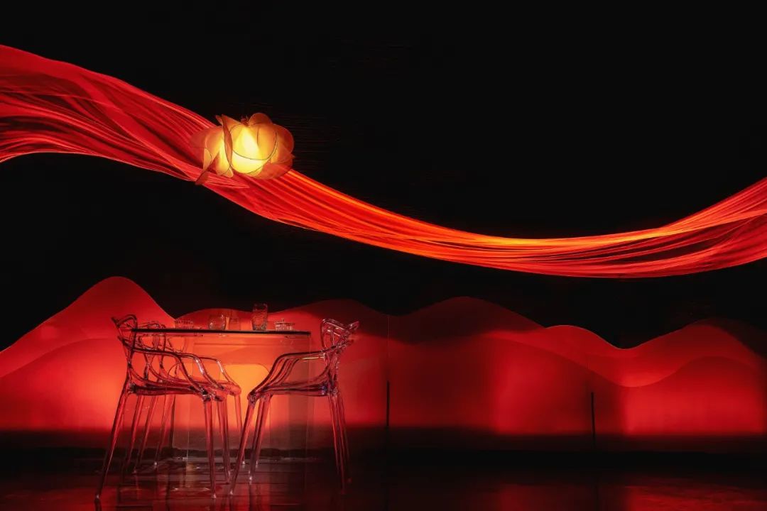重庆 600㎡概念餐厅“云兮”水墨云雾的梦幻空间-28