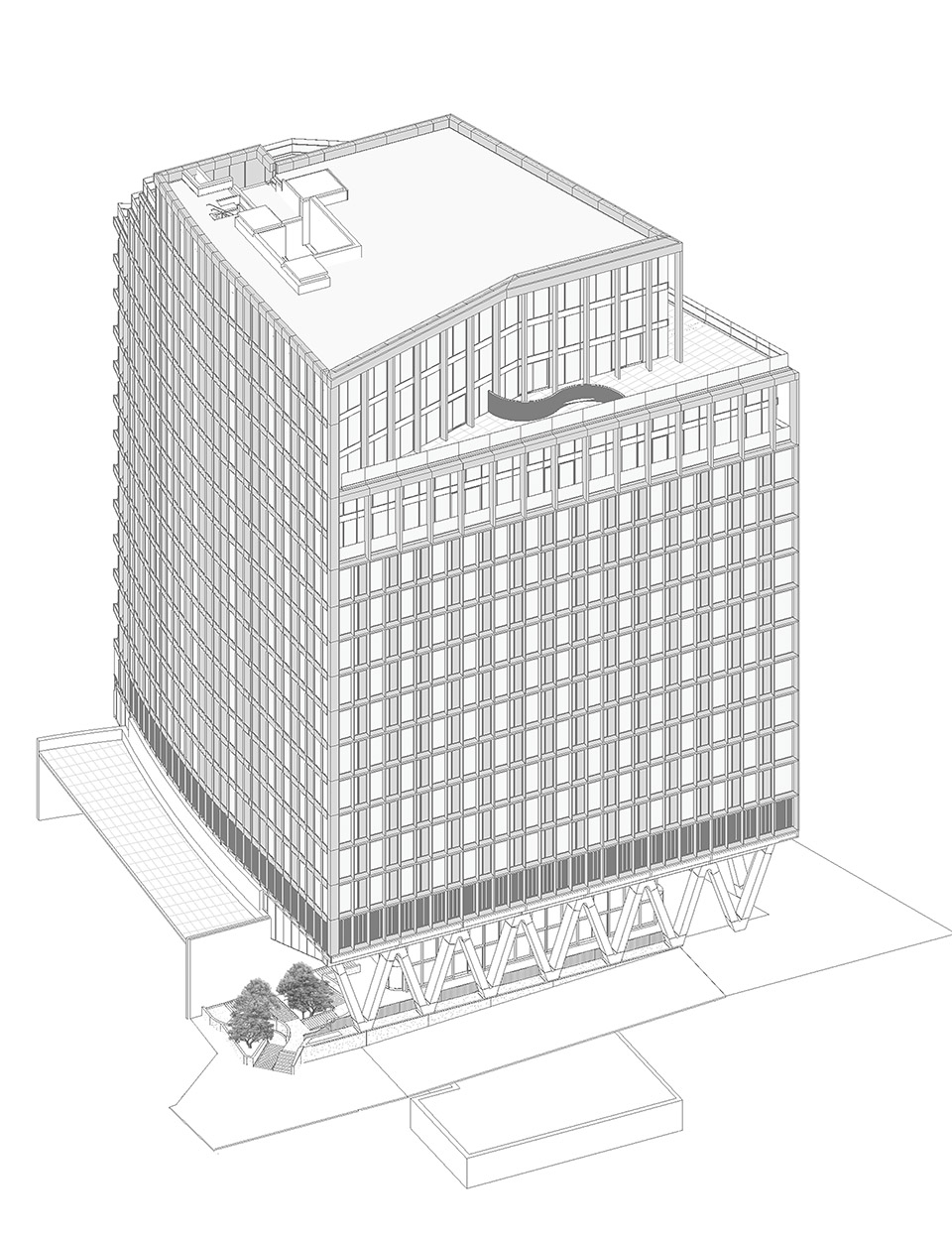 n2大厦丨英国伦敦丨Lynch Architects-61