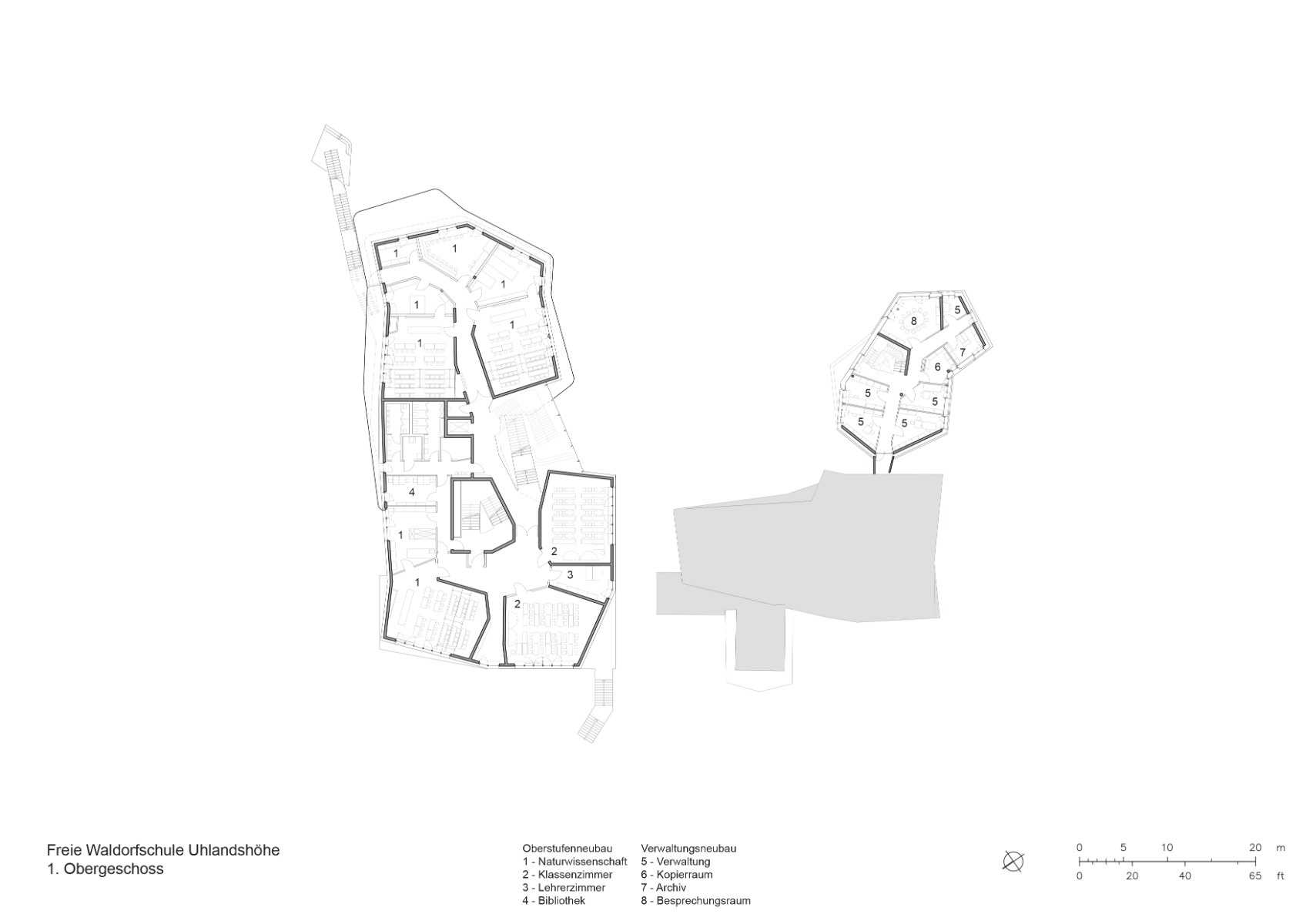 斯图加特华德福学校新建筑丨德国斯图加特丨Behnisch Architekten-53