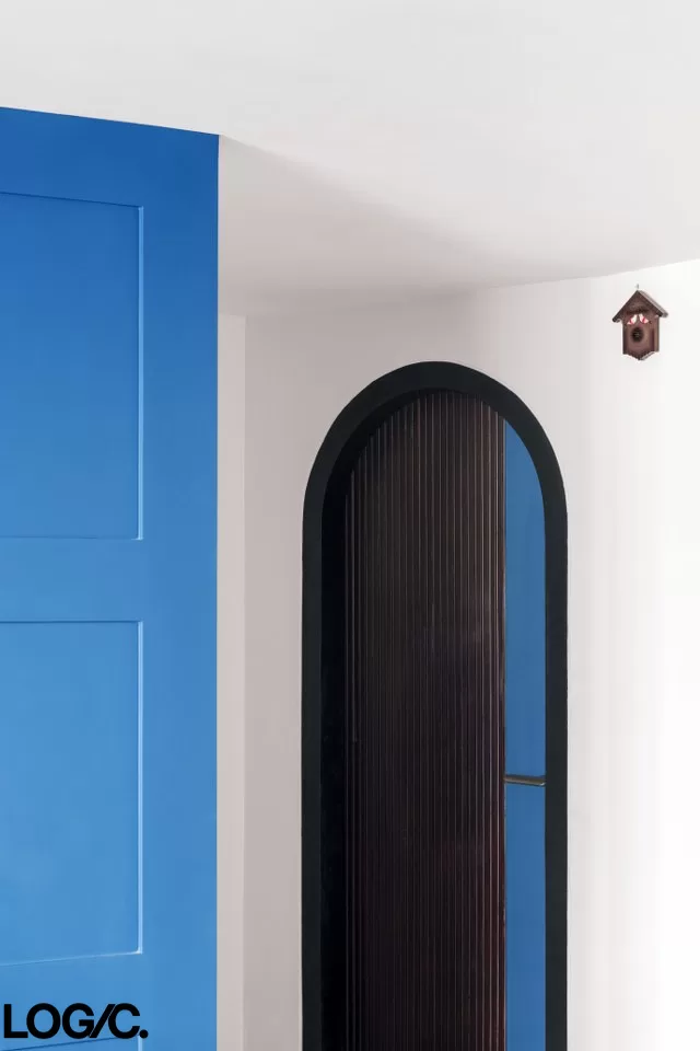 A Spacious, Colour-Rich House Of Curves Designed With Open And Airy Spaces | Logic Architecture + Research - The Architects Diary-27