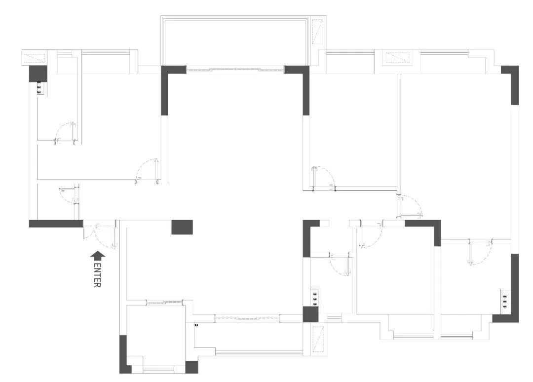 三代同堂的空荡感 · 巧妙空间共享设计丨中国无锡丨春秋空间设计-78