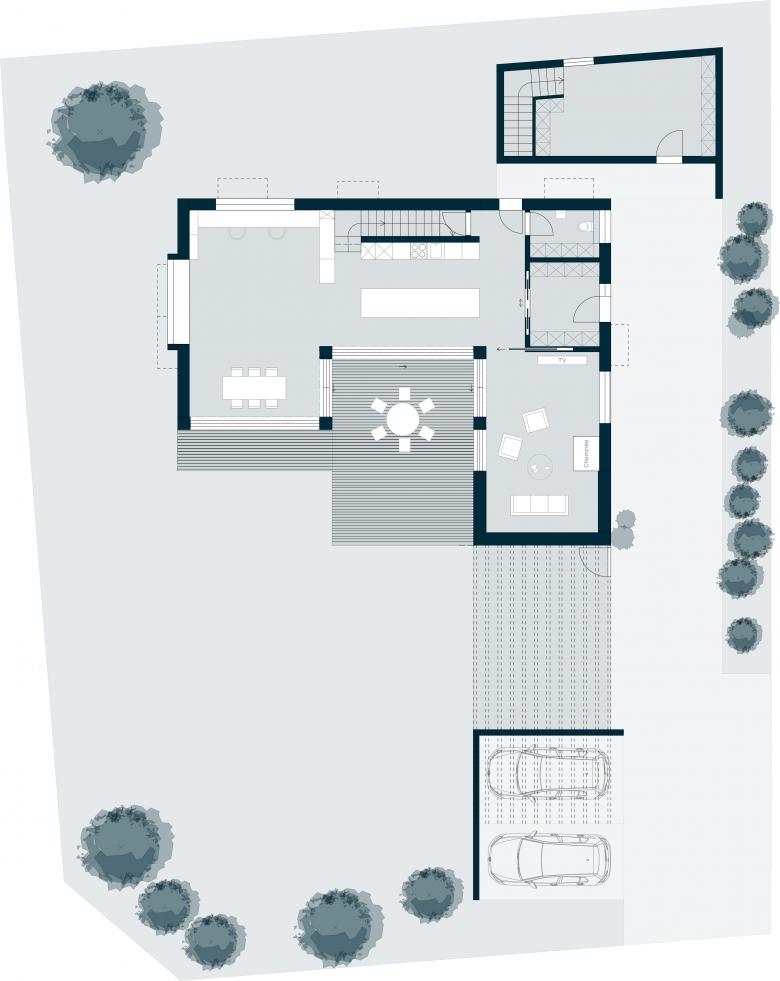 Humbert Partner AG丨Neubau Einfamilienhaus in Meyriez丨瑞士-10