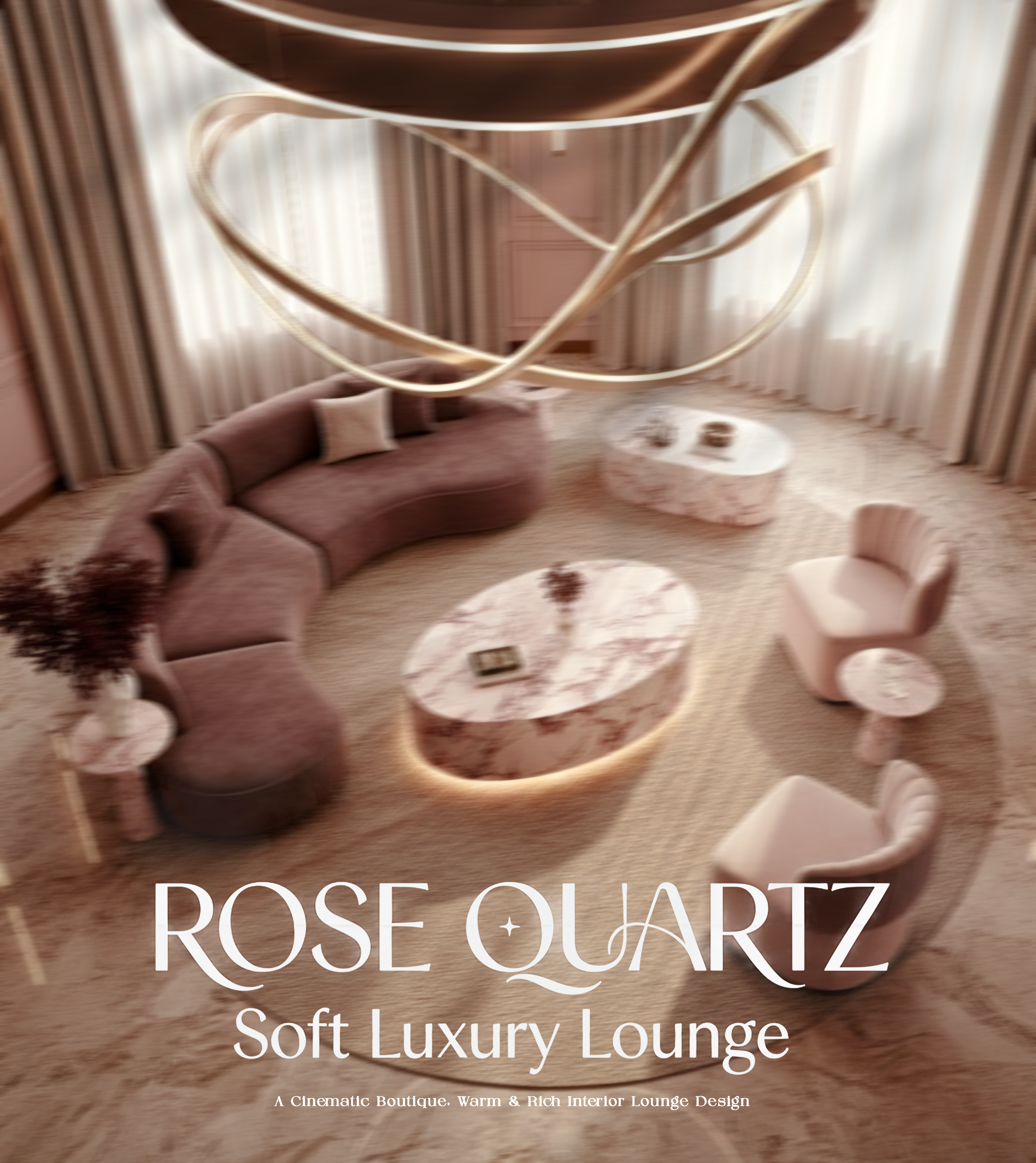 粉水晶——柔和奢华休息区-0