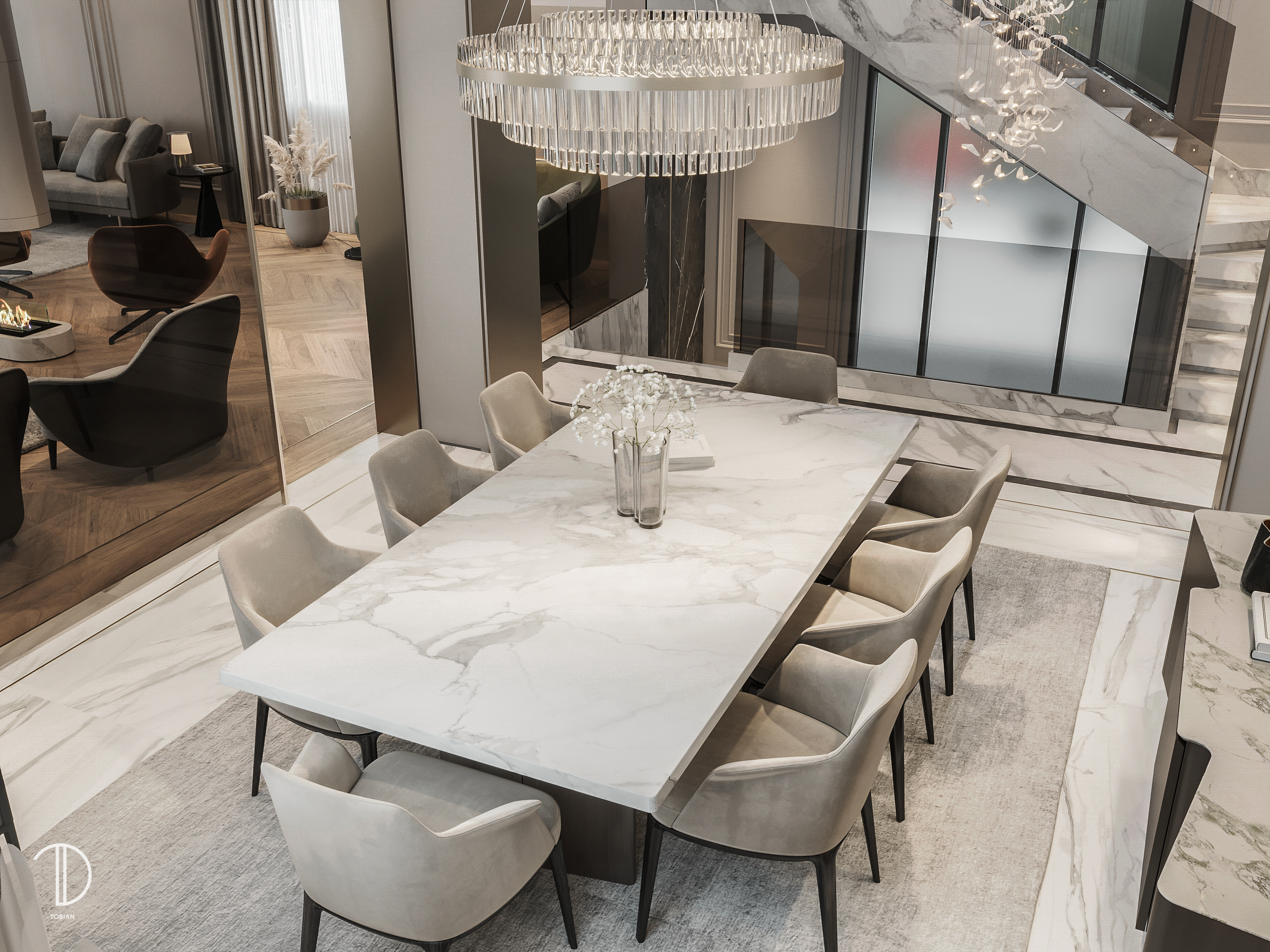 STONE PARK 别墅室内设计-12