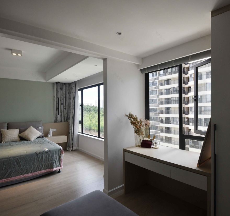 南宁领秀前城 128㎡三室设计丨中国南宁丨山楠设计-19