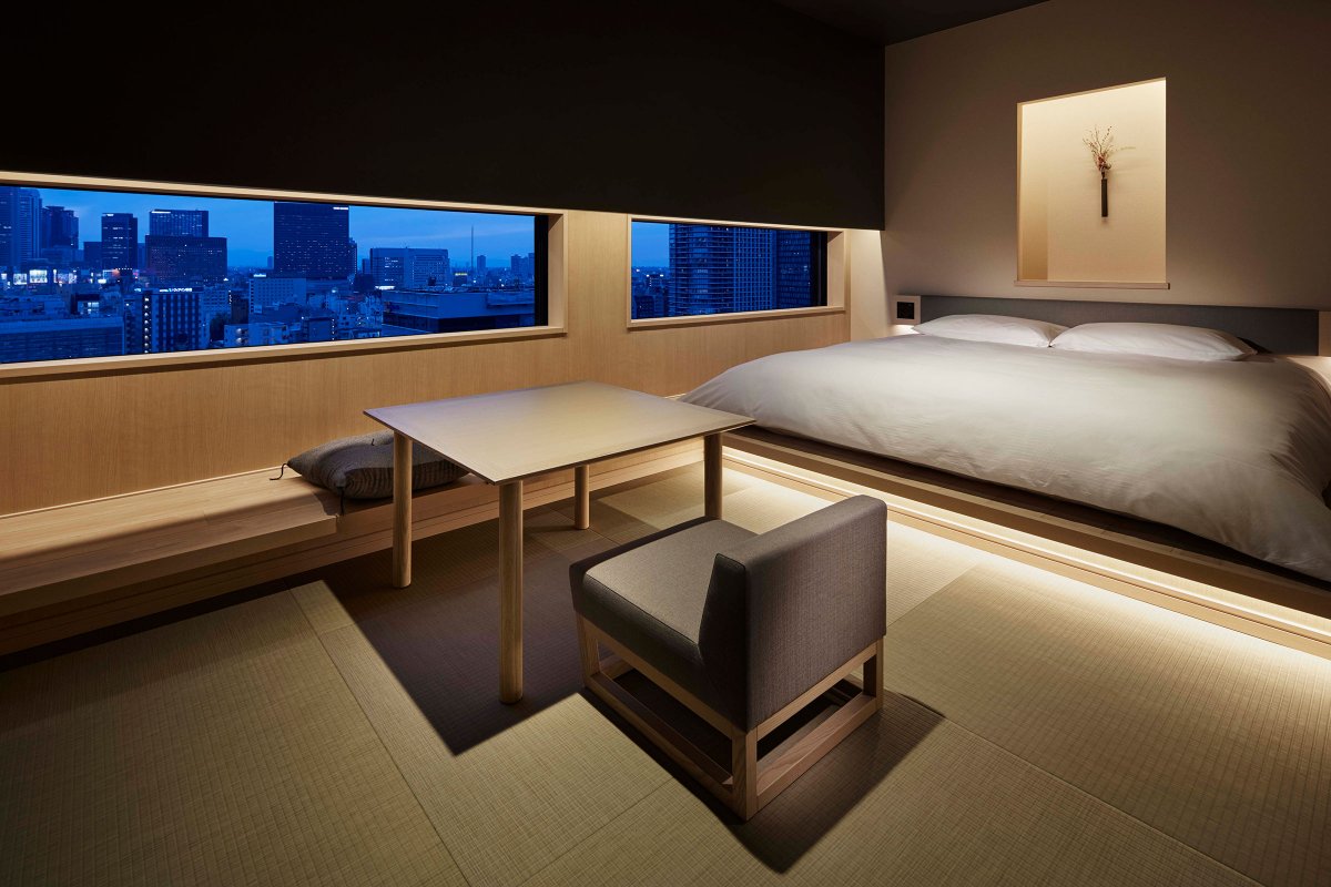 Yuen Shinjuku 现代都市版日式旅馆丨日本东京丨UDS-6