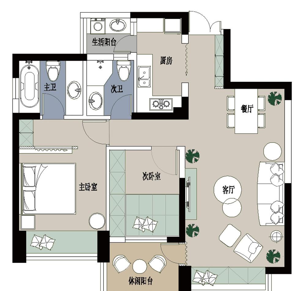 猫小姐的北欧风之家-2