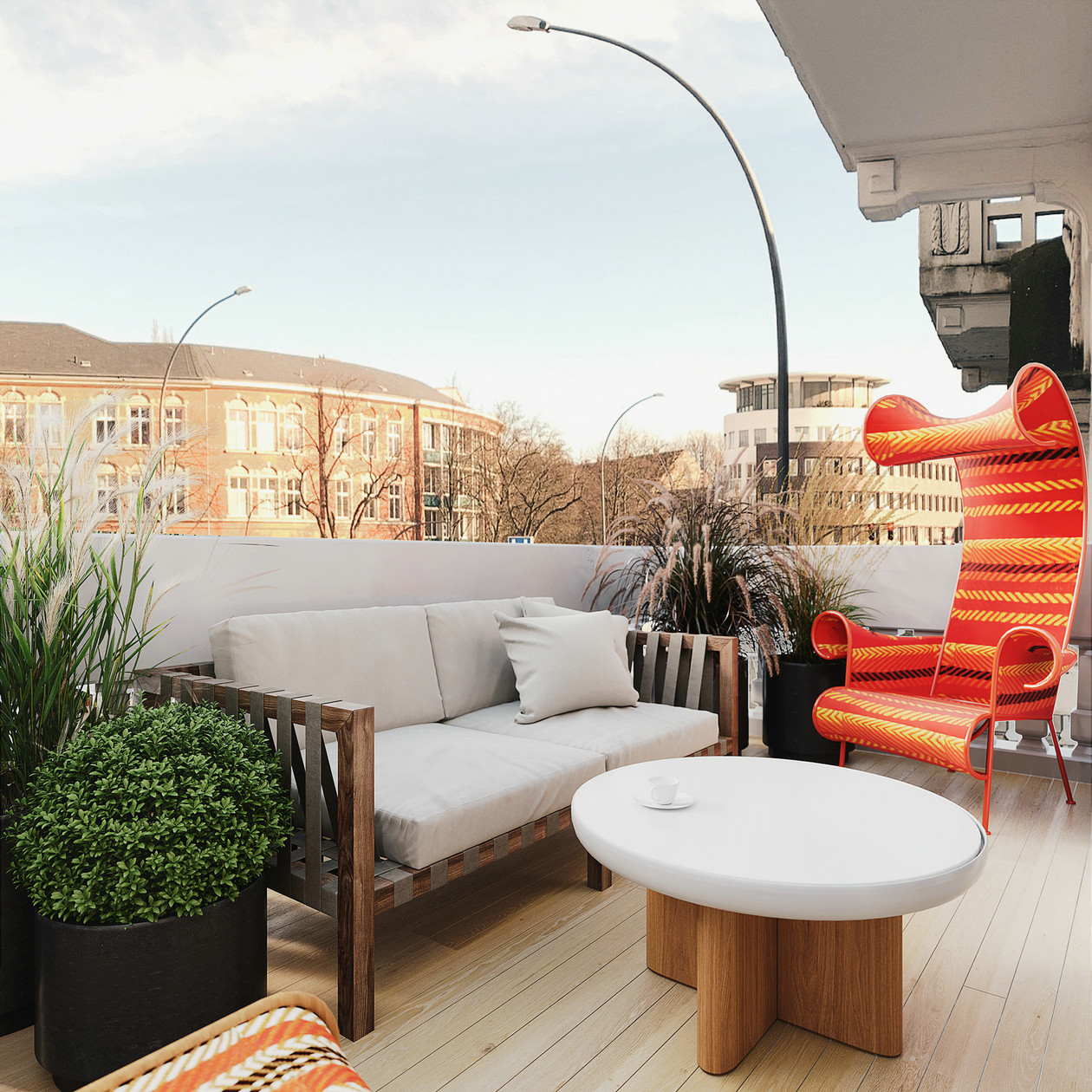 氛围感超强的小空间公寓设计-12