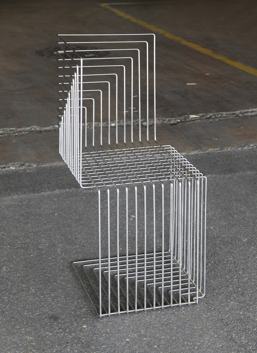 Thomas Feichtner's Octagon chair references traditional wire fencing techniques-9