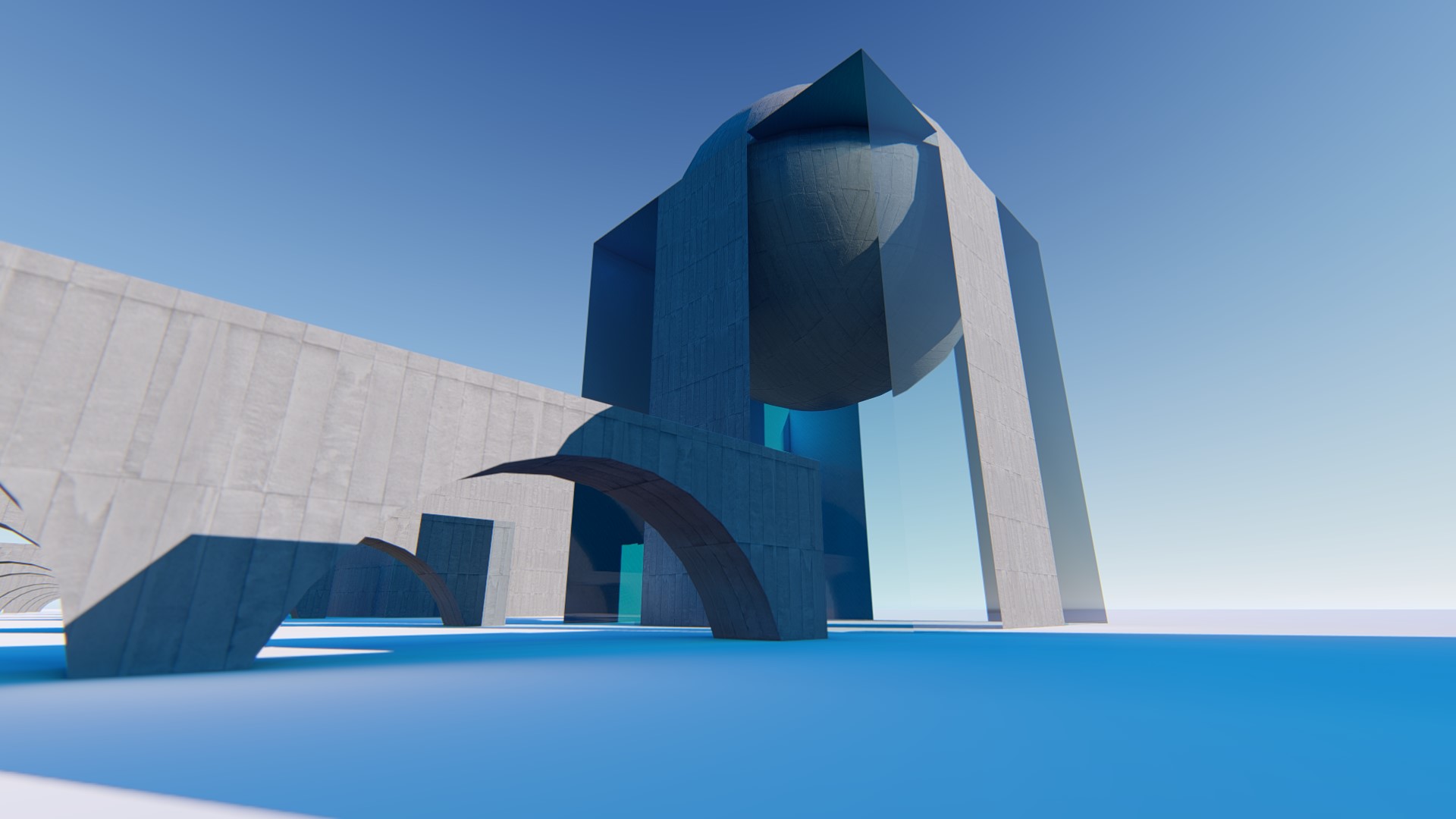 Спомен храм. Project for church/temple design contest.-3