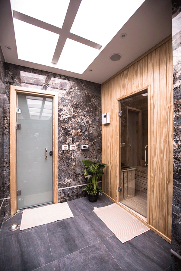 现代别墅泳池,按摩浴缸和桑拿房丨埃及开罗-25