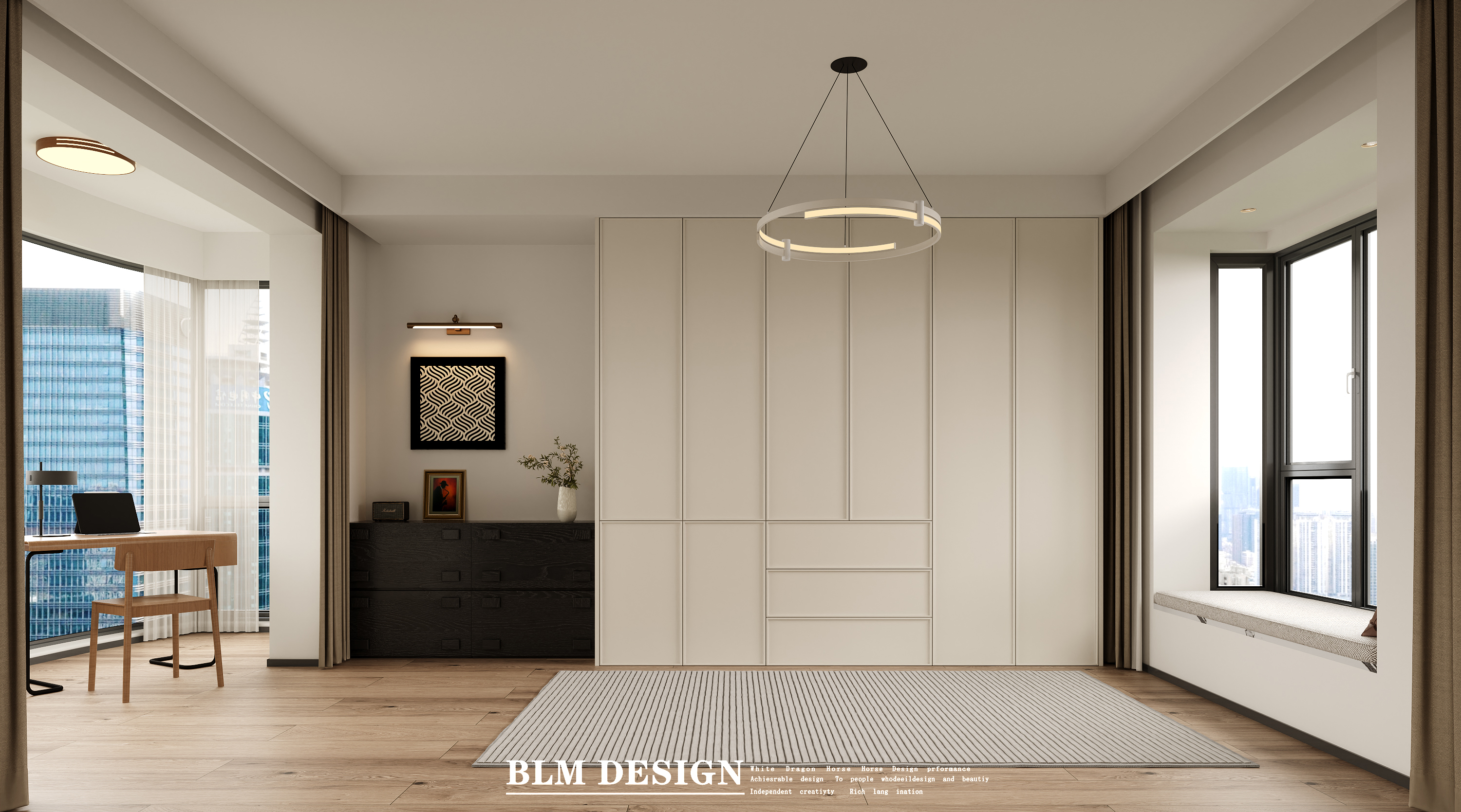 现代原木丨白龙马效果图-12