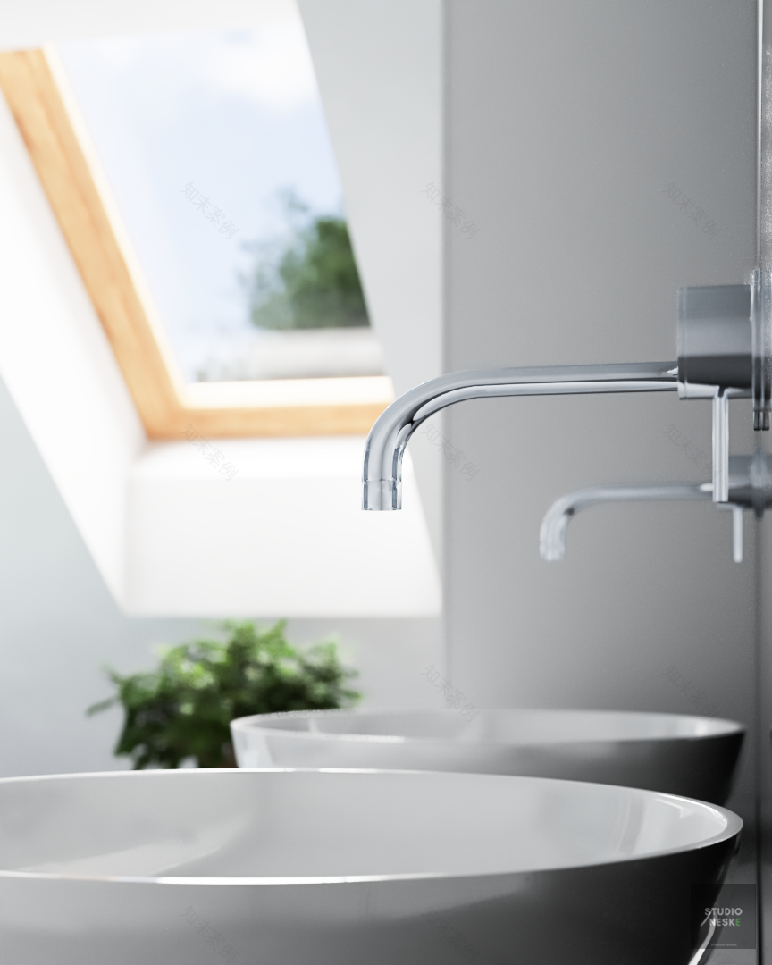 朴素的浴室丨STUDIO NESKE-8