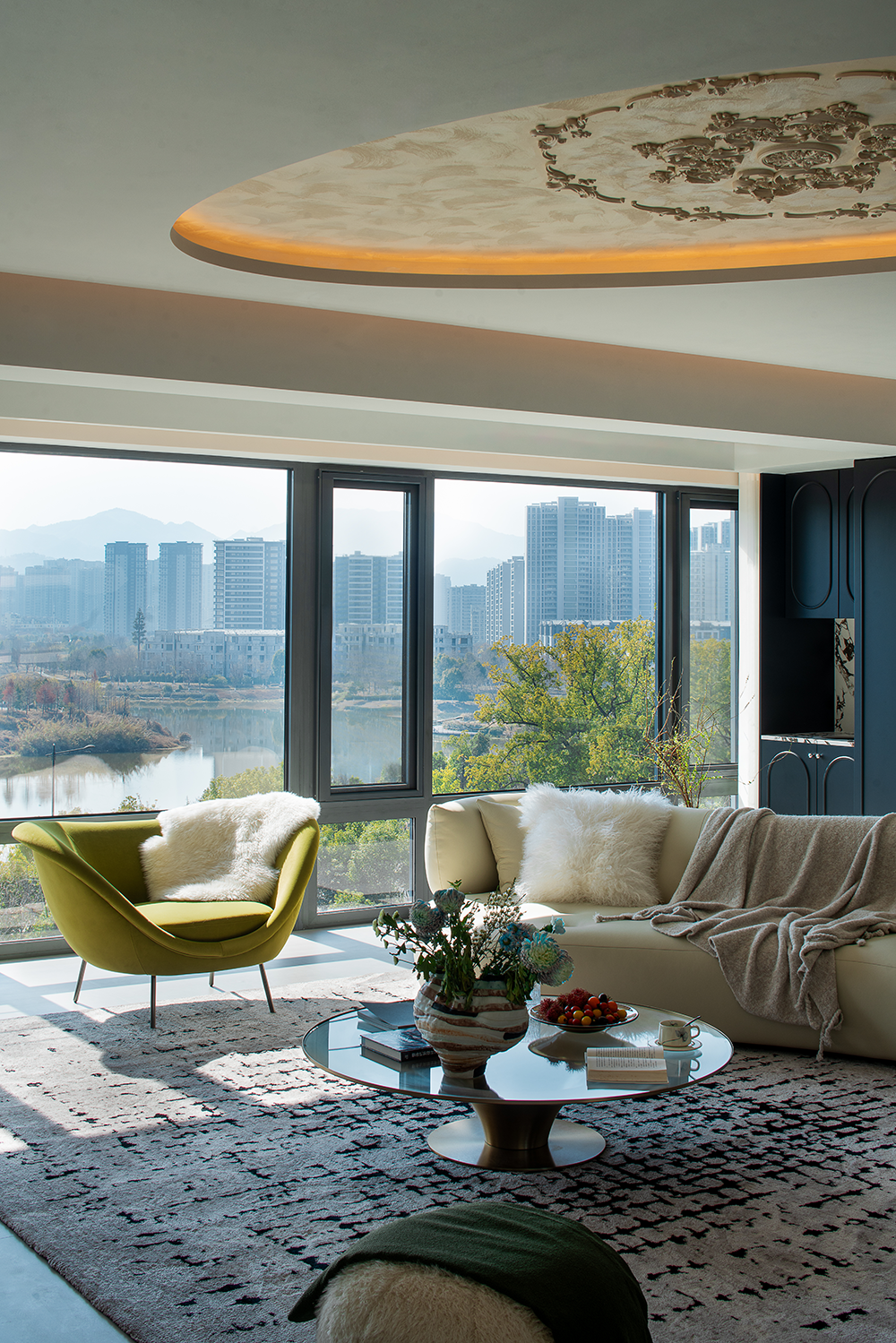 新作丨金俊乐:143㎡法式流光,漫游家的生命力丨中国丽水-13