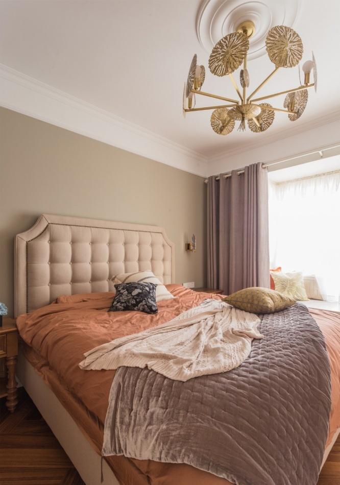 上海本墨设计丨平层丨70W打造218㎡超优雅美式乡村风大宅-79