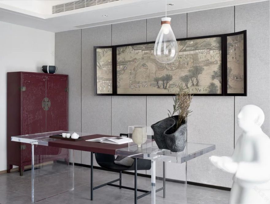 破茧而出,亚新大梁府 A 户型样板间的创新设计-29