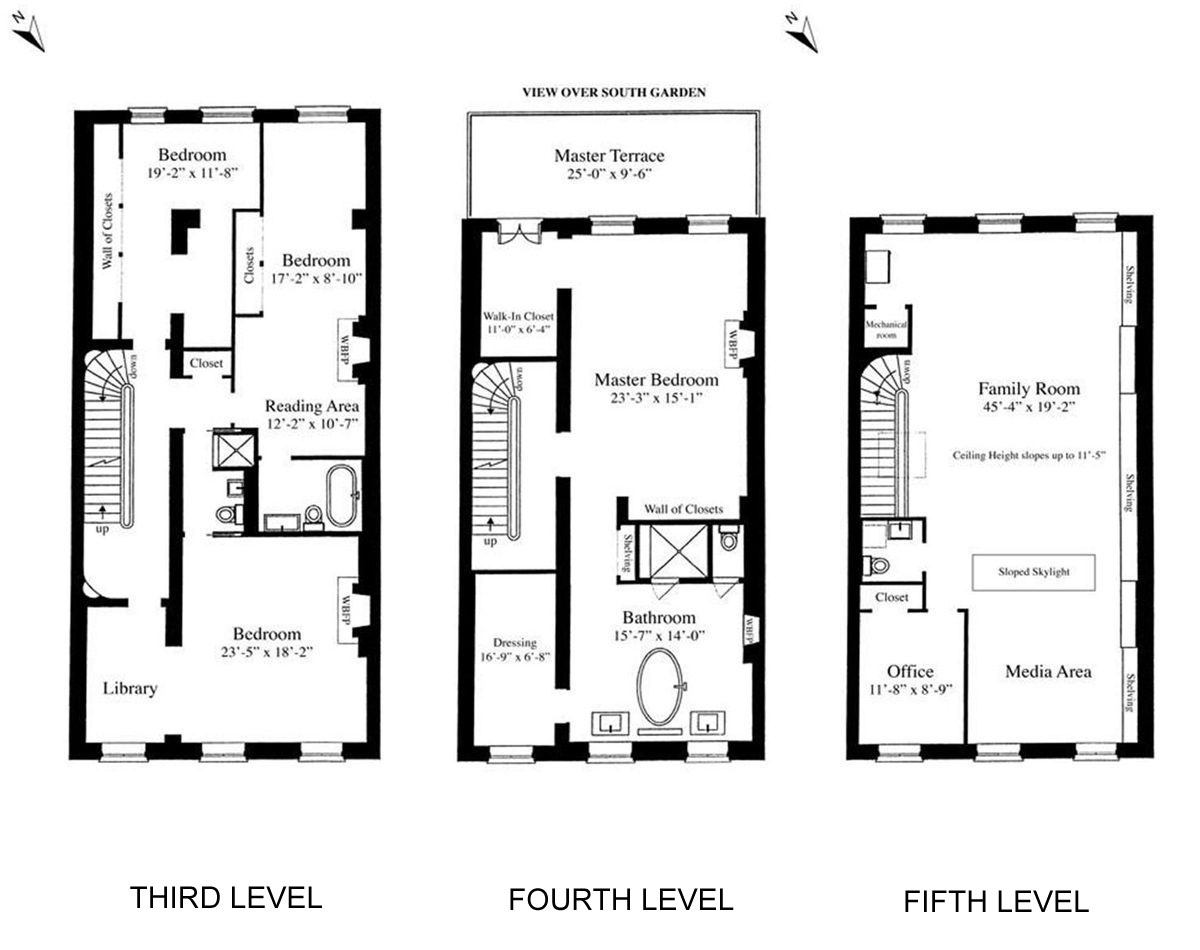 豪华别墅 现代风格Fireplaces in Greenwich Village 美国 纽约-7