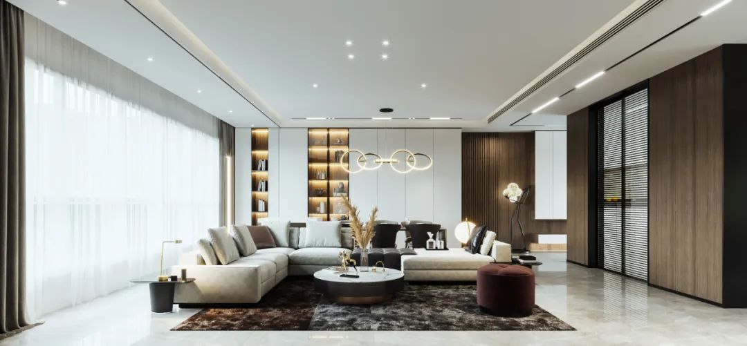 成都蔚蓝卡地亚花园城 | 现代简约的人居美学-39