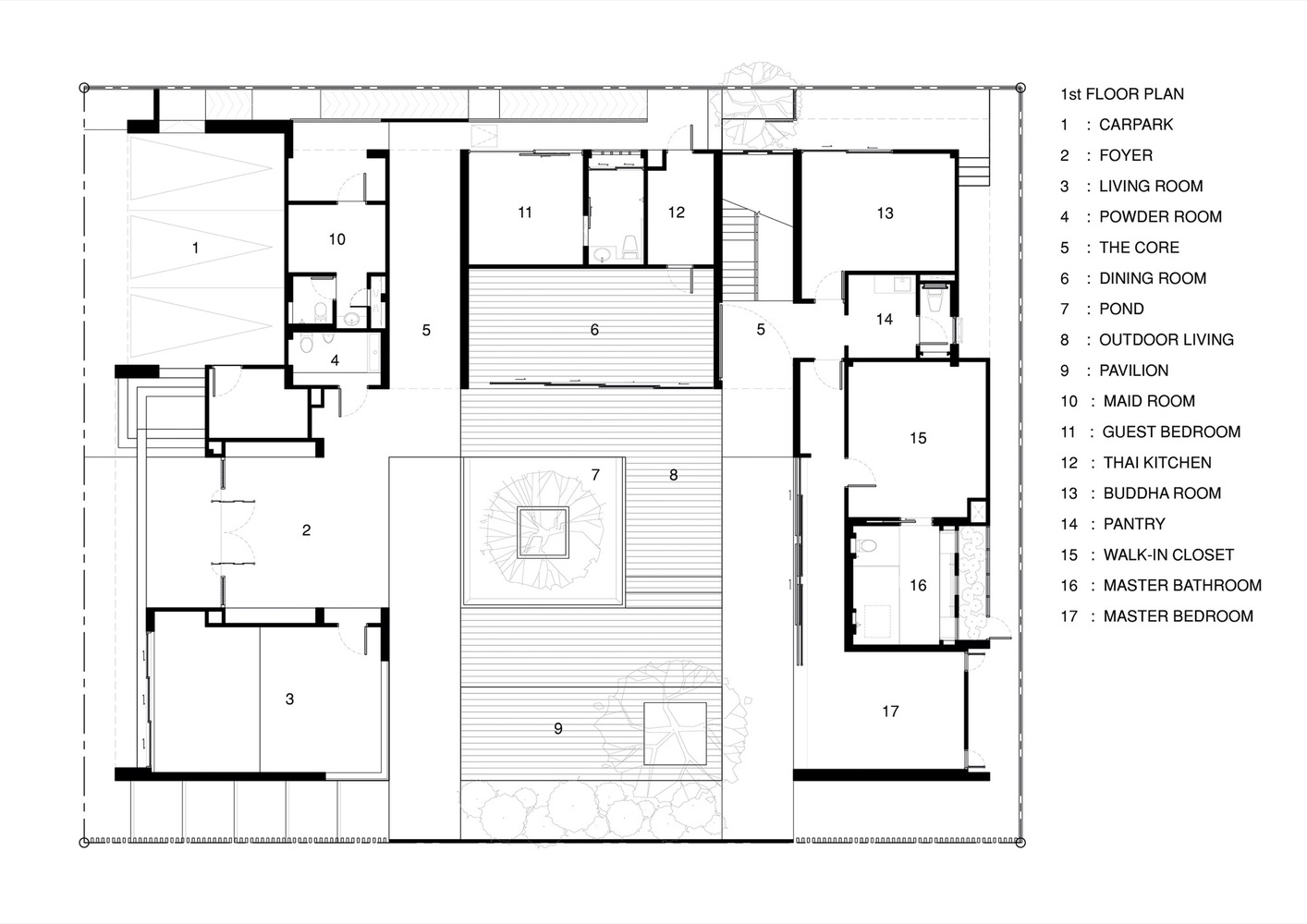 泰国风之屋（Thailand Wind House）丨OPENSPACE Design-42