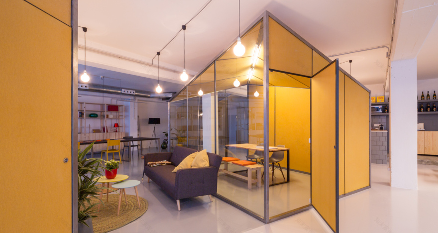 灵动体块 & 巴塞罗那ZAMNESS共享办公空间 / Nook Architects-27