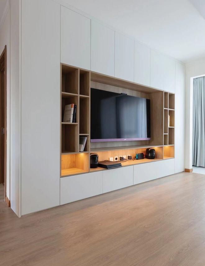 原木++奶白,温馨治愈的宜居之家-31