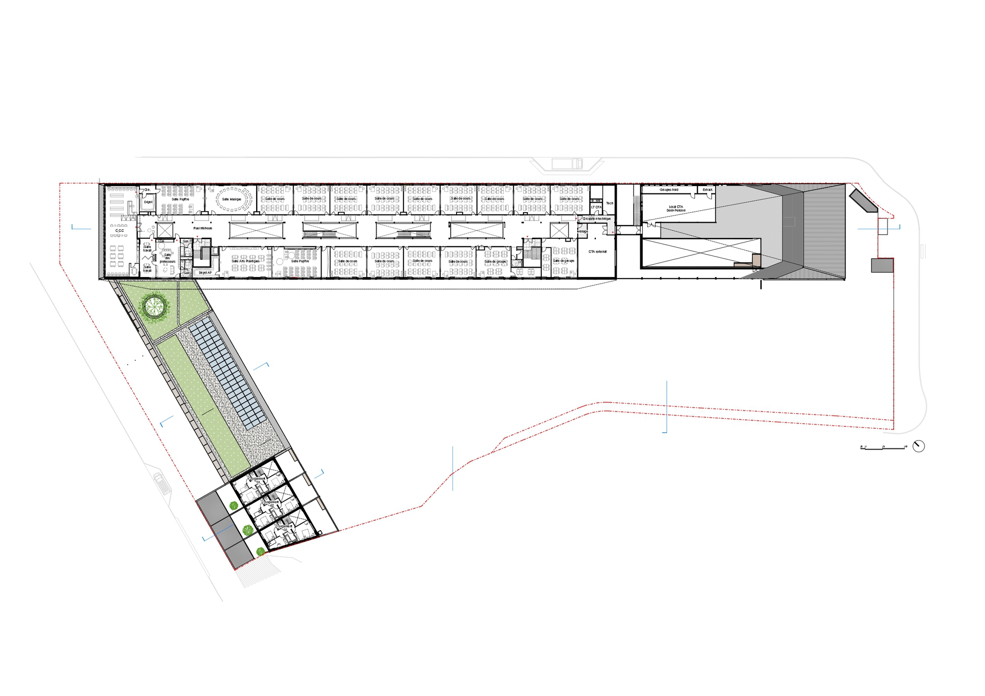 College Robert Badinter / Coldefy-35