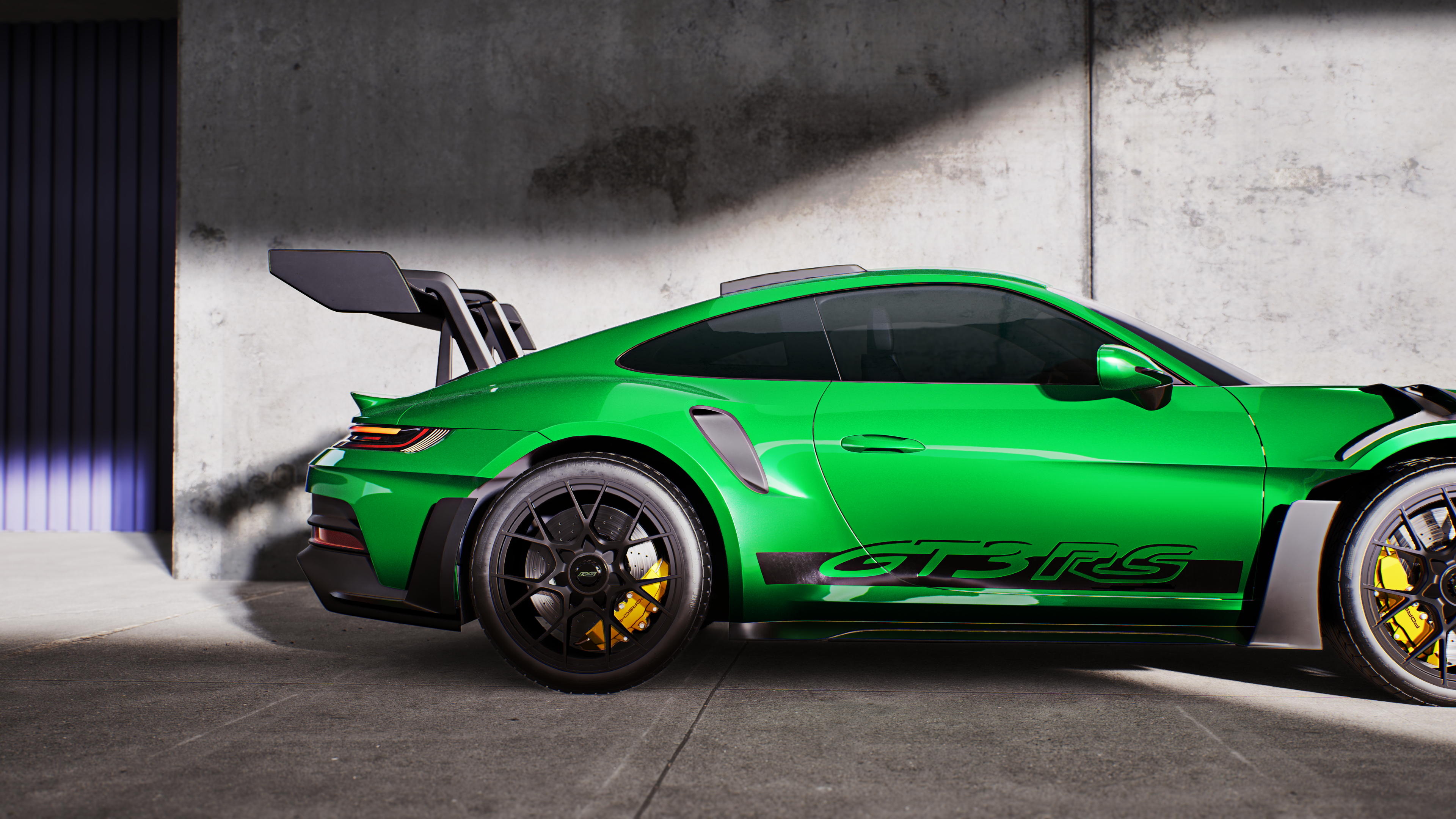 保时捷911 GT3 RS虚幻引擎5（全计算机生成图像）丨Kim Hyung Sook-7