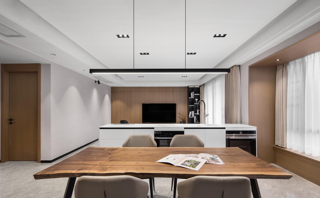 温暖简约空间设计丨六品设计-14