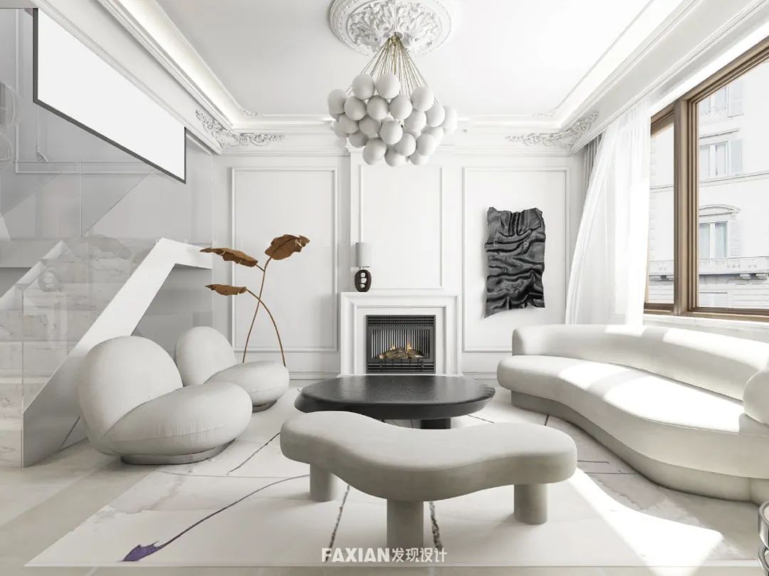 蓝山法式浪漫私宅丨中国淄博丨淄博发现空间设计有限公司-18