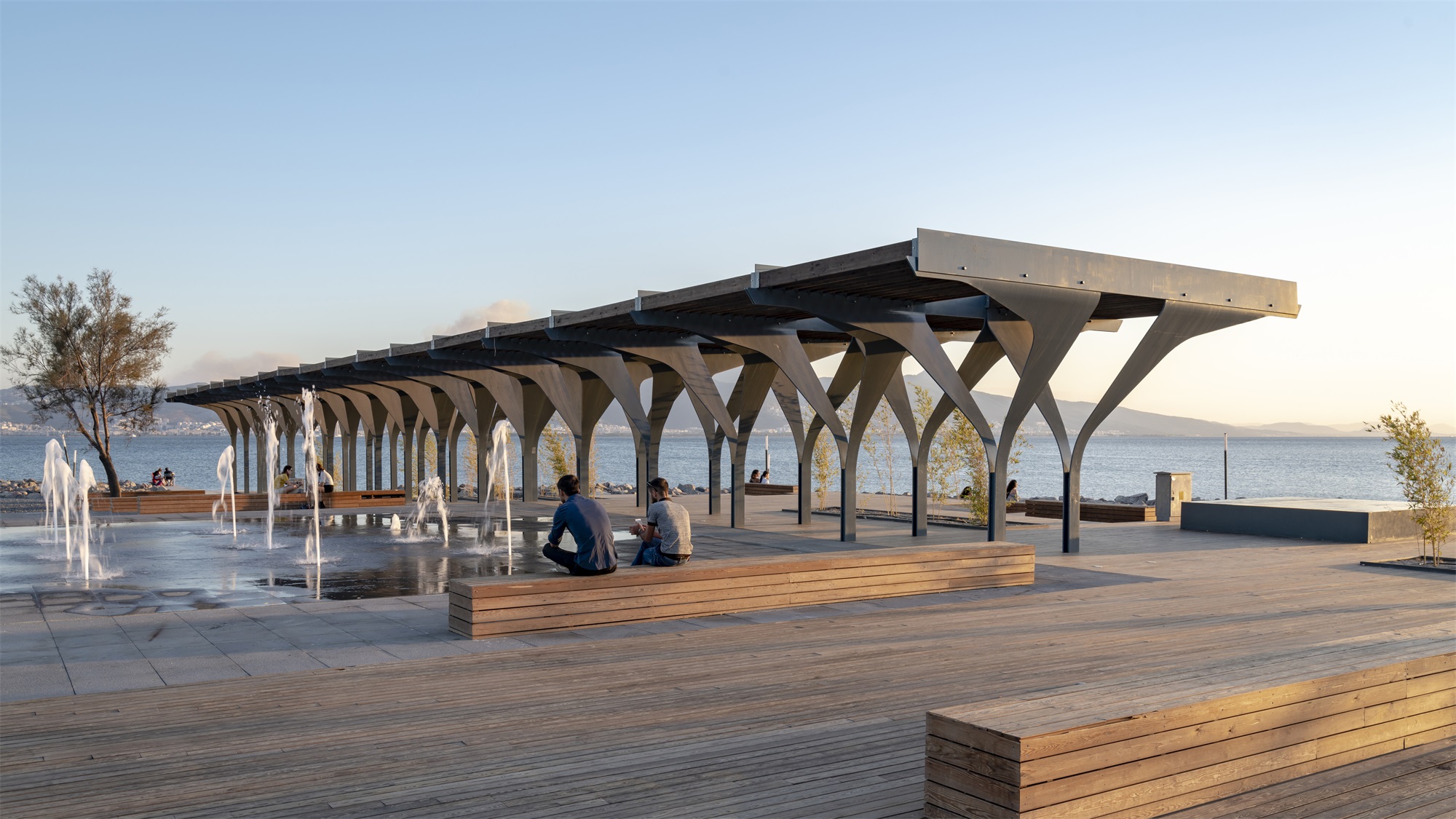 海边的展亭丨土耳其伊兹密尔丨Studio Evren Başbuğ Architects-12