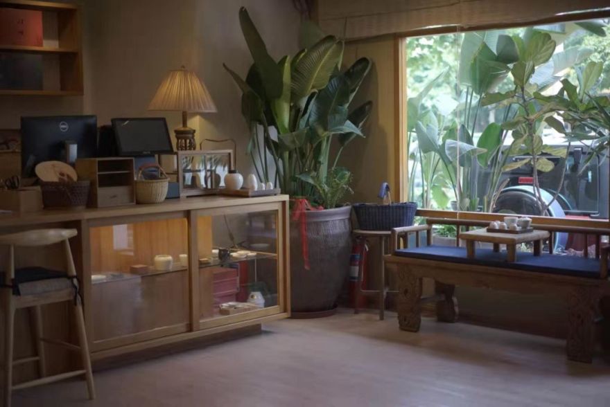 隐竹茶屋 | 原木与诗意的自由空间-31