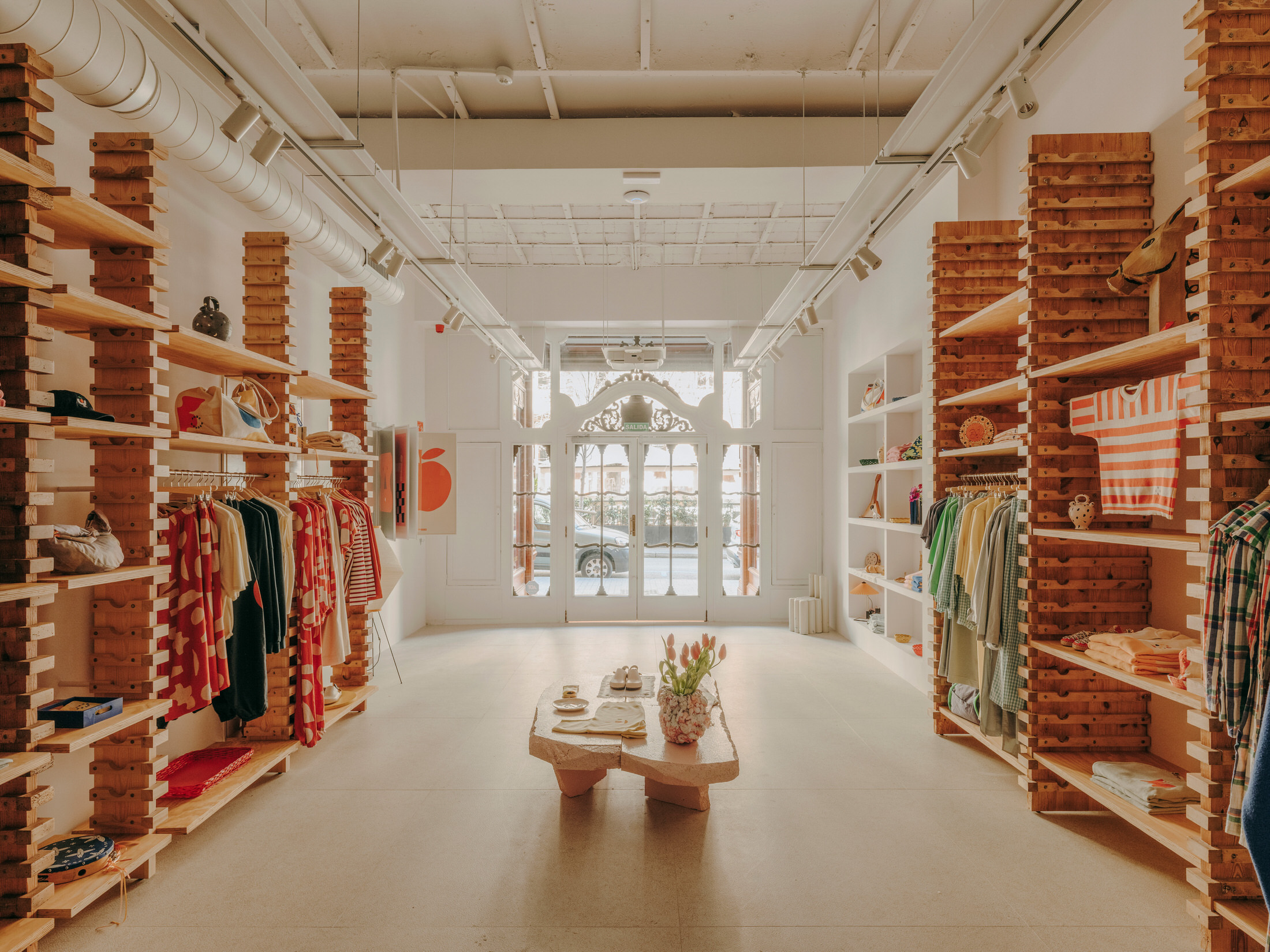 Colapso Studio Reimagines a 1894 Building for Bobo Choses Barcelona Store.-14