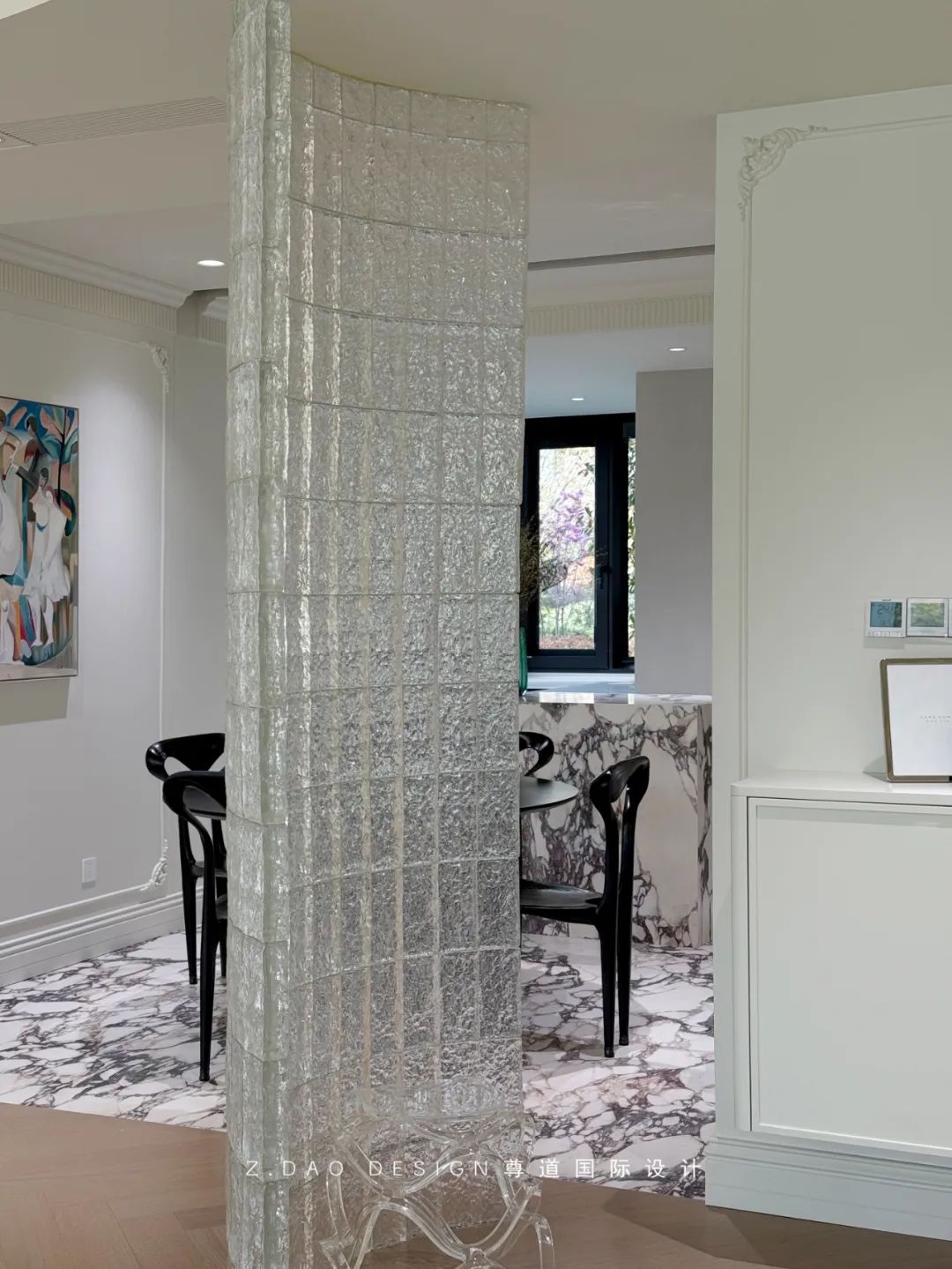 合肥『国贸天成』360㎡奶油法式风叠墅丨尊道国际设计-31