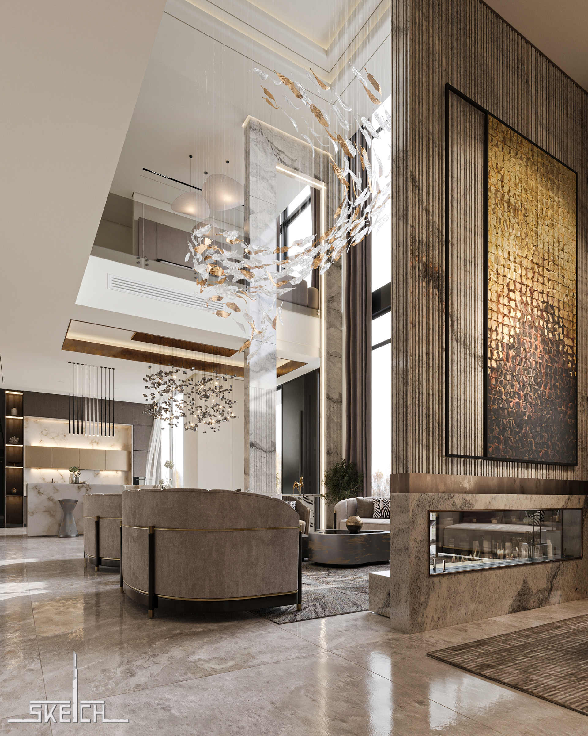 LUXURIOUS VILLA DESIGN（豪华别墅设计）丨SKETCH CONSULTANTS CO.-13