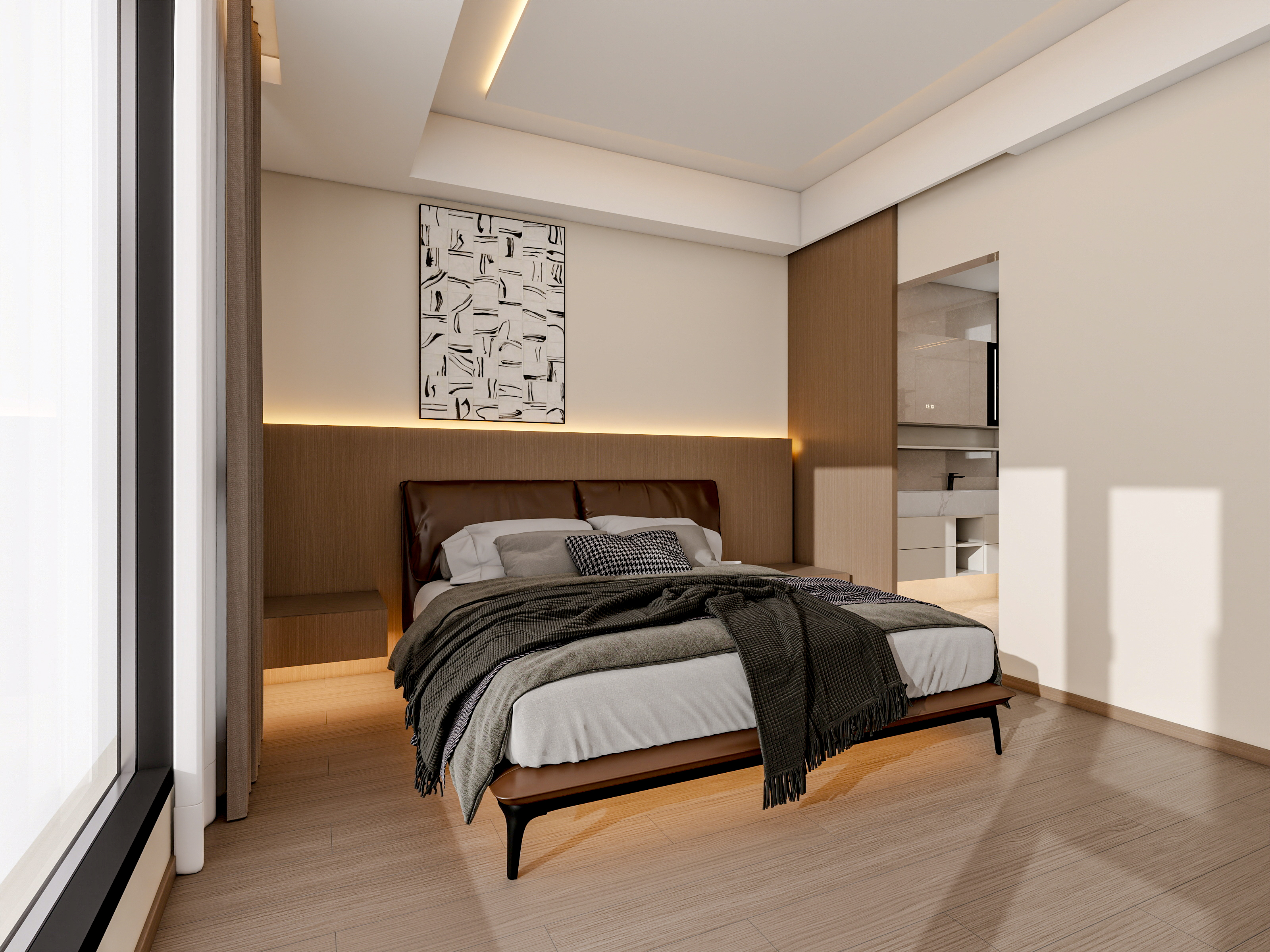 四川成都青羊樾府（123平意式三居室）-29