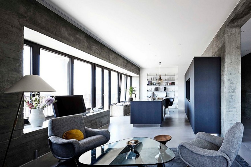 Bunker Loft in Hamburg Offers a Luxurious Stay in a Cool Ambience-12