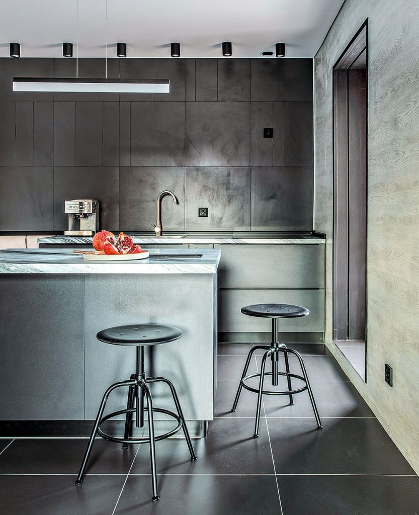 城市内紧凑型住宅丨俄罗斯丨设计师阿纳斯塔西娅·斯捷潘诺娃,装饰师安娜·尼库利娜-20