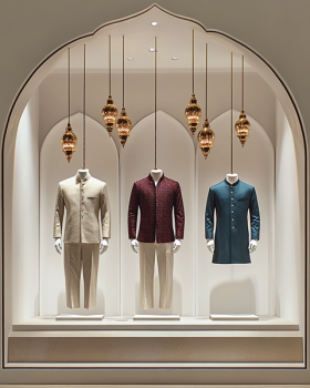 Display Concepts for Louis Philippe 橱窗
