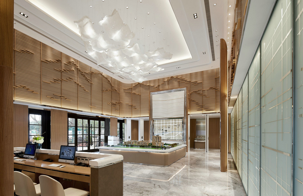 上海颐居装饰设计 · 御兰雅苑售楼处-1