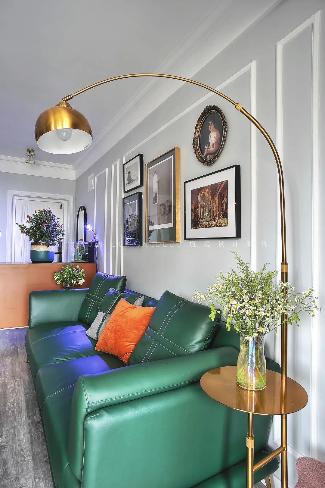 境远装饰 | 现代轻奢 90㎡二居室,演绎活力四溢的空间美学-3