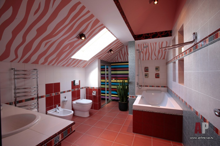 艺术风格的四层高郊区别墅室内设计丨Голев Анатолий,Горлицына Вера-39