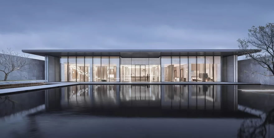 南昌融创玖玺台漂浮书院——现代极简与豫章文化的完美融合-62