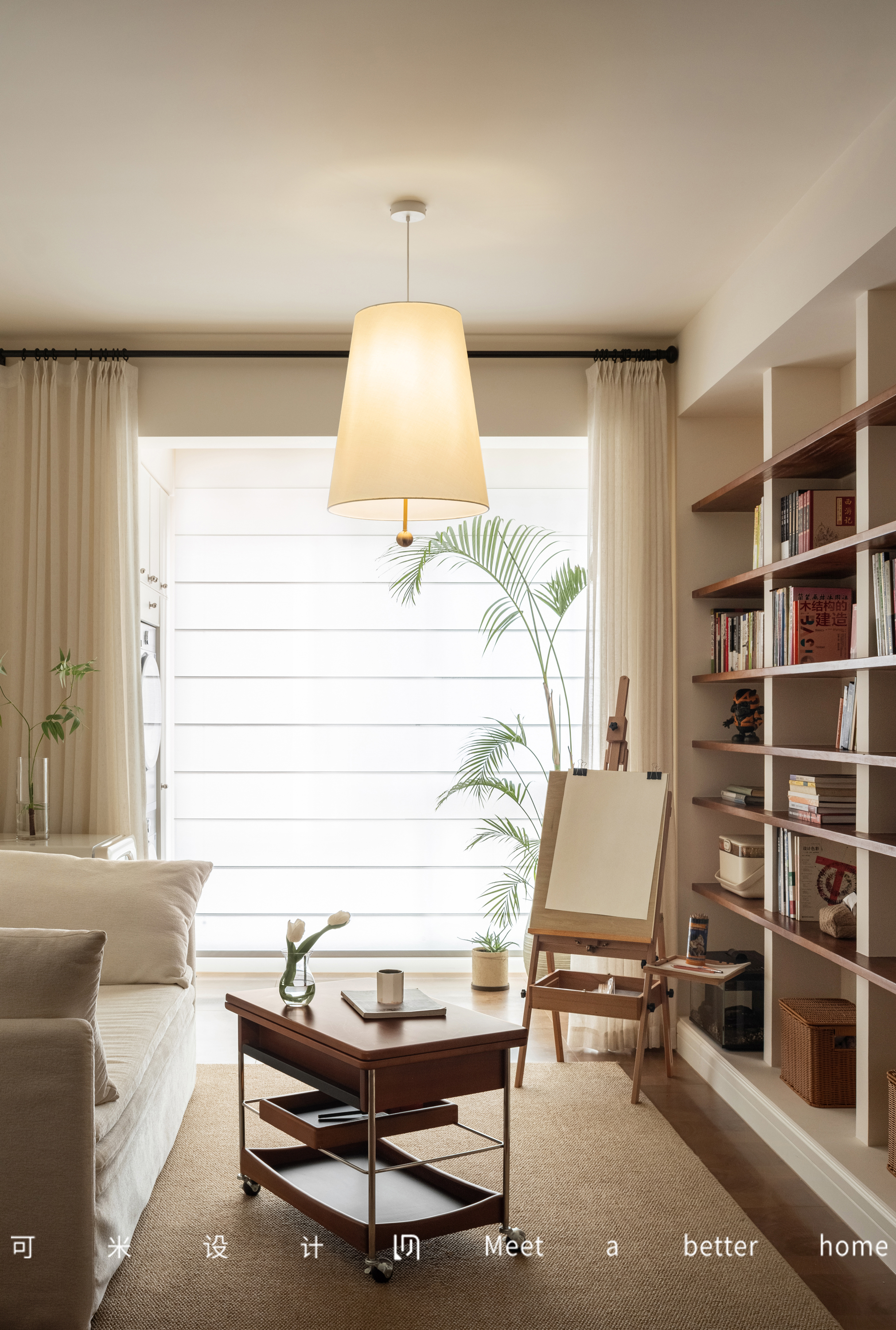 米白 + 暖棕的治愈系家-10