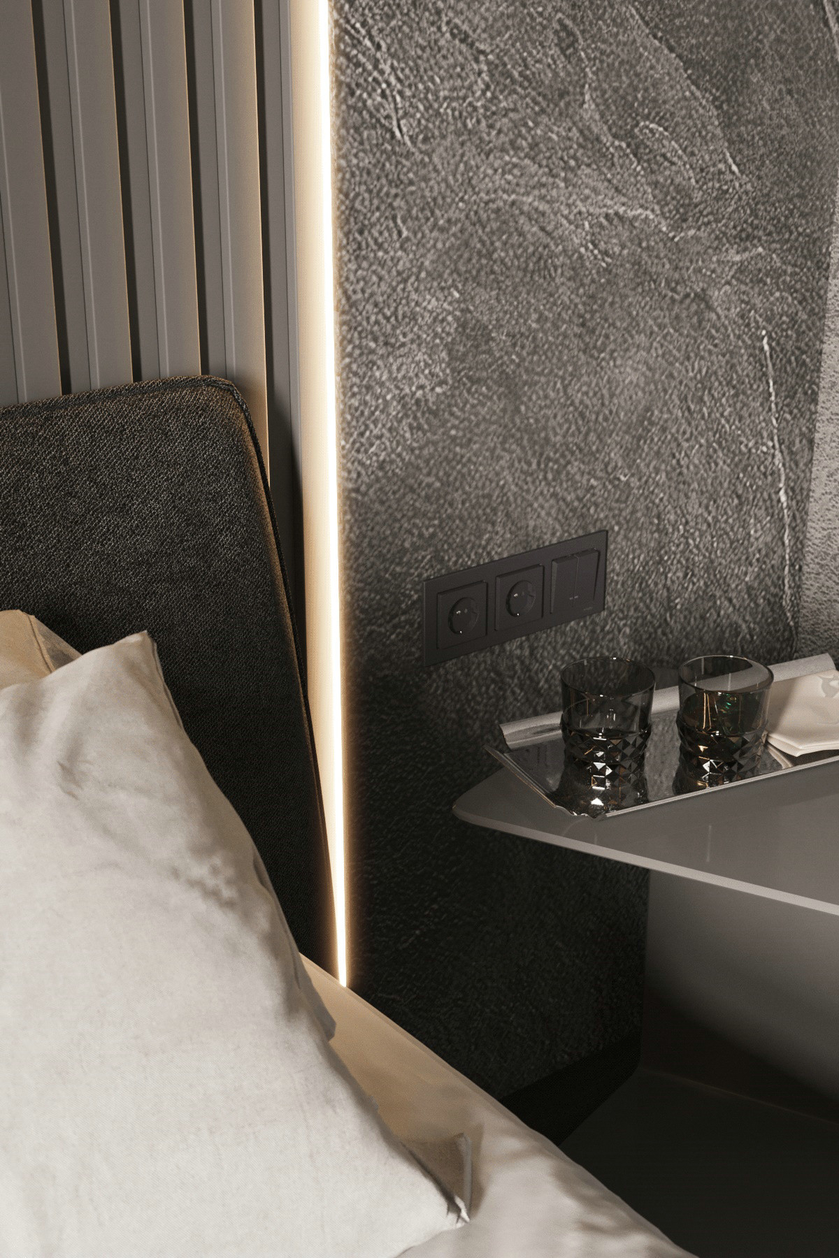 深色系公寓设计-24