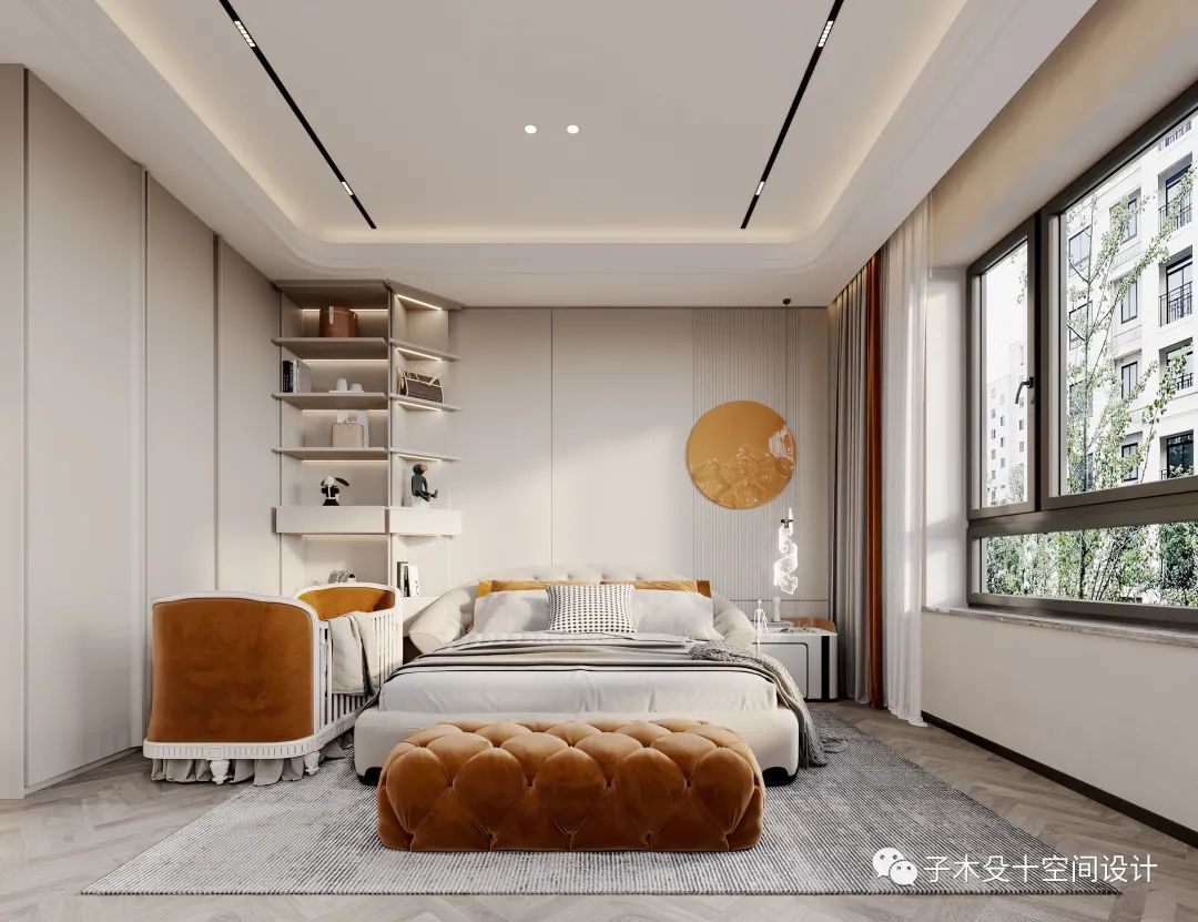 抚顺万科法式浪漫空间丨中国抚顺丨子木殳十空间设计-55