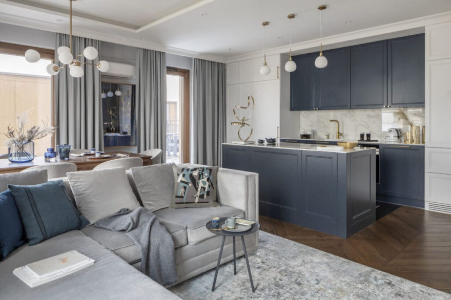 85平华沙公寓室内设计丨波兰华沙丨Kamińska Stańczak Design-28